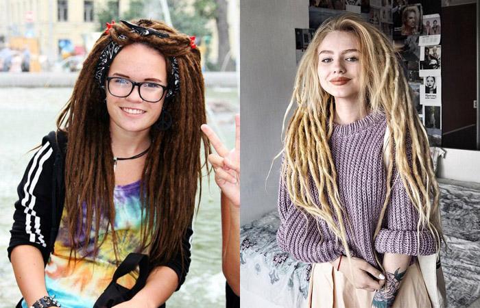 Дреды женские и у мужчин: фото, как делают, сколько стоит прическа, как мыть, можно ли расплести, виды (короткие, белые, рыжие, розовые, с челкой, синие, цветные, красные, с выбритыми висками и другие), какая длина волос нужна, как узнать подойдут ли, как отрастить