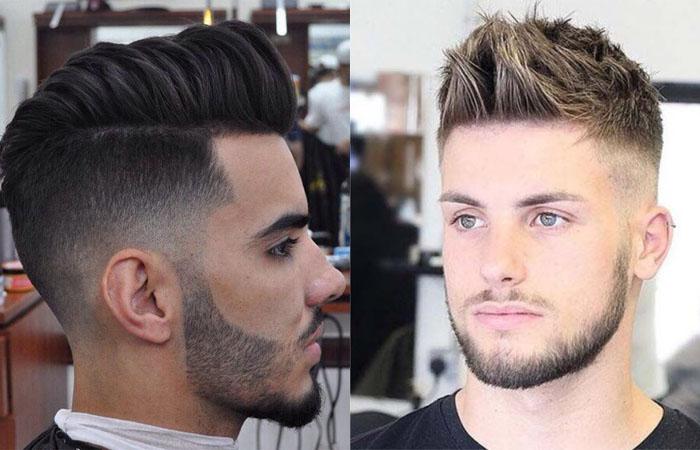 Прическа фейд: что это такое, фото мужских стрижек low, mid, high, skin, scissor, taper fade, модные варианты — гриб, короткий, средний фейдинг с дымчатым переходом, как у Элджея, техника выполнения, схема, видео, как подобрать по типу лица