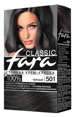 10 лучших красок для волос с пепельным оттенком Fara Classic Стойкая крем-краска для волос